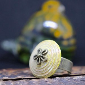 Bague Jaune Immortelle