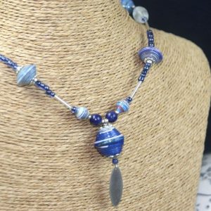 Collier Bleu Océan
