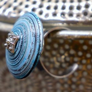 Bague Bleu Océan