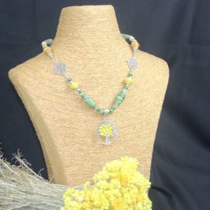 Collier Vert Forêt