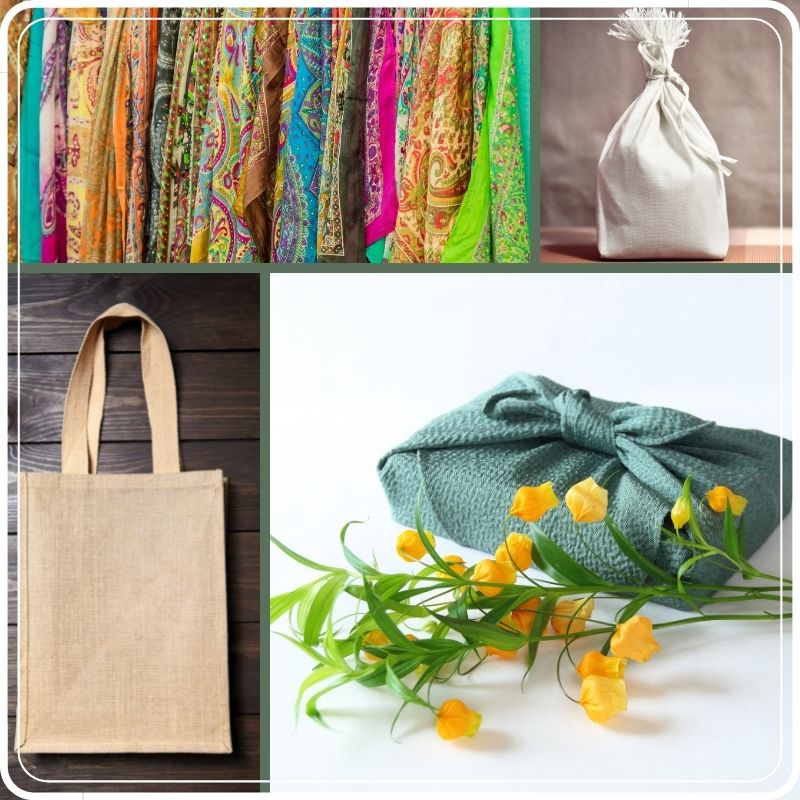 tissus et sac tissu