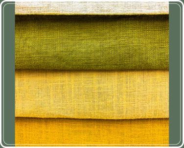 tissu lin multicolore