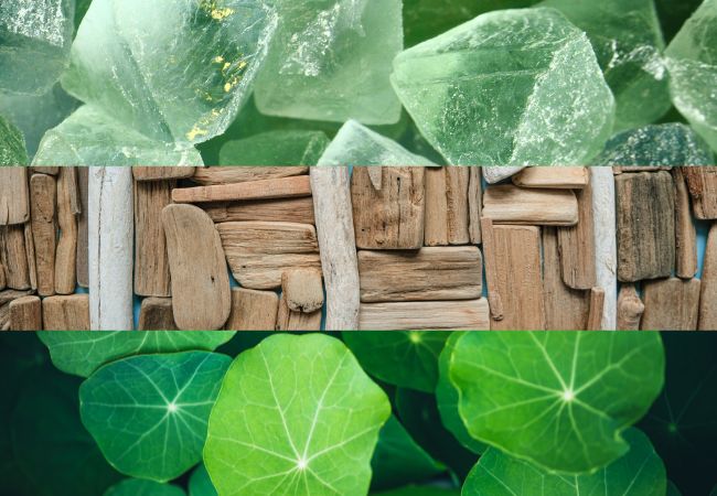 couleurs et formes de la nature qui inspirent pour la mode éco responsable
