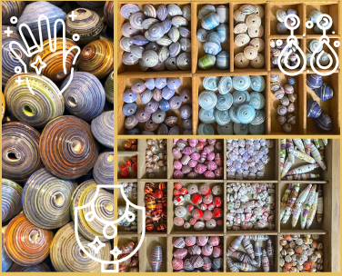 perles papier